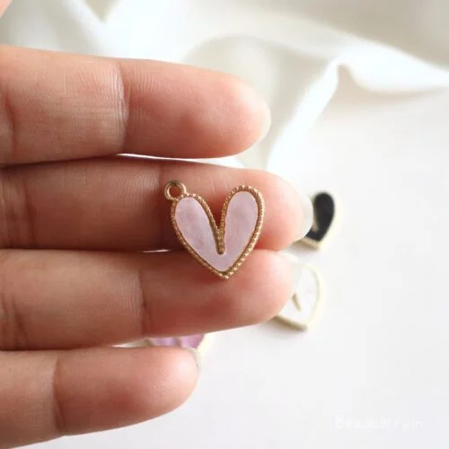Pink Heart Charm