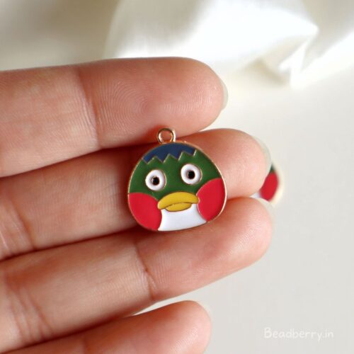 Enamel Angry Bird Charm/Pendant