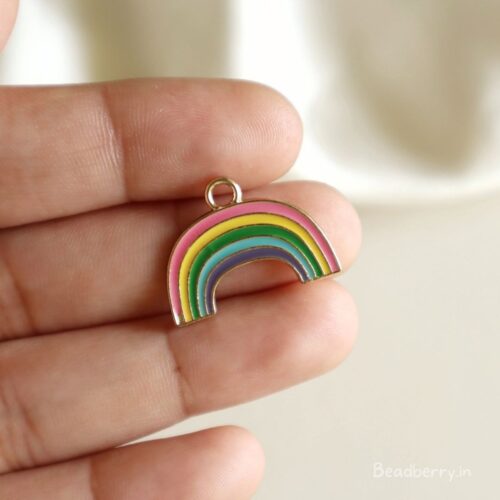 Rainbow Enamel Charm/Pendant