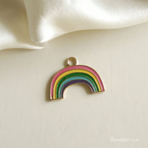 Rainbow Enamel Charm/Pendant