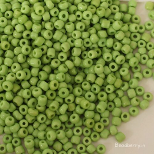 Green Seed Beads