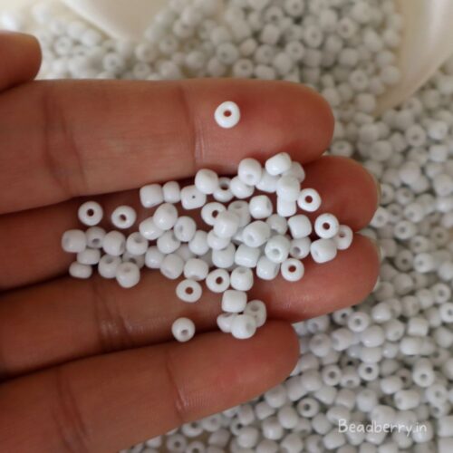 White Seed Beads