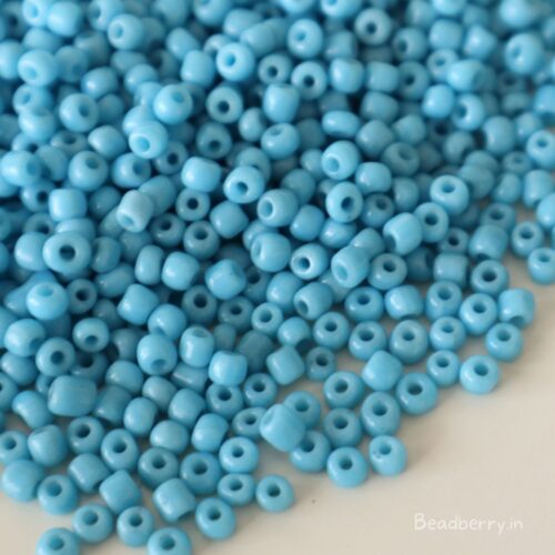 Blue Seed Beads