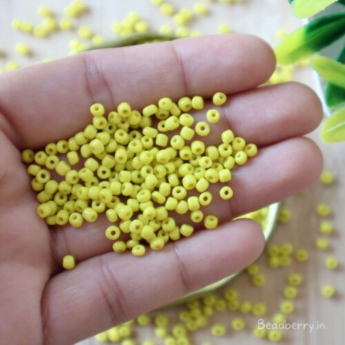 Yellow Seed Beads