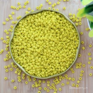 Yellow Seed Beads