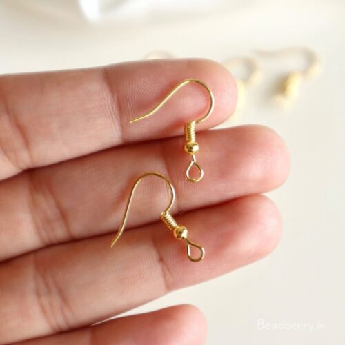 Golden Fish Hooks- 15 Pairs