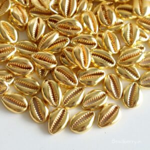 golden cowrie shell