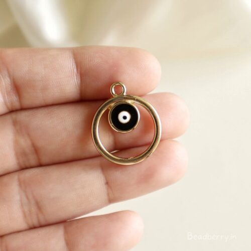 Black Evil Eye Charms/Pendants