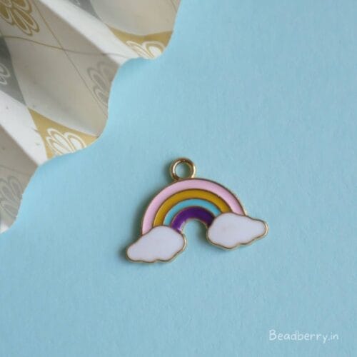 Cloudy Rainbow Charm/Pendant