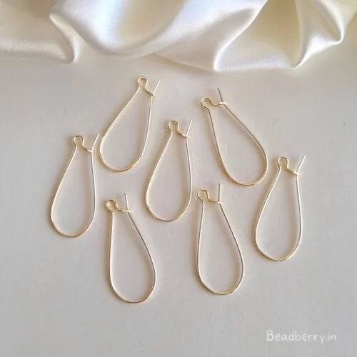 U Hoop Earrings- 5 Pairs