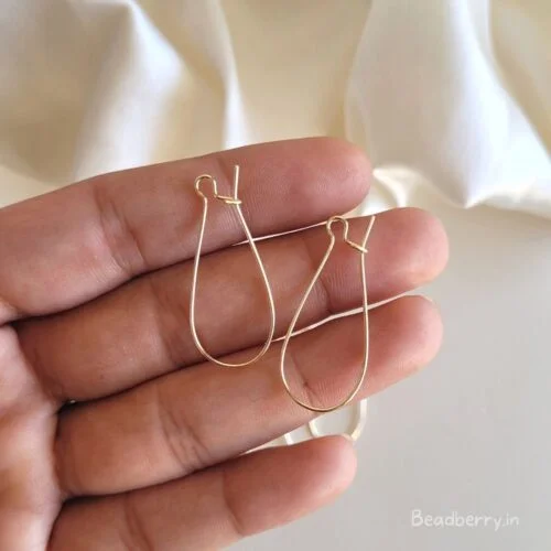 U Hoop Earrings- 5 Pairs