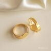 Golden Finger Ring Base- 10 Pcs