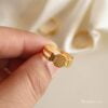 Golden Finger Ring Base- 10 Pcs