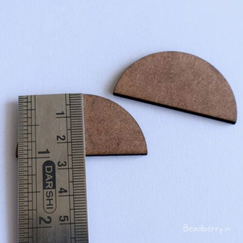 MDF Cutouts For Fabric Earrings