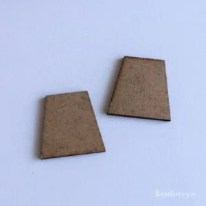 MDF Base For Earrings