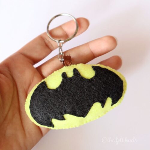 Batman Keychain | Batman Bag Charm