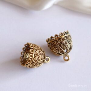 Oxidised Jewellery Making Material-Golden