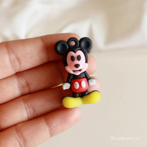 Mickey Mouse Keychain/Rakhi Charm