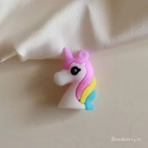 Unicorn Keychain/Rakhi Charm