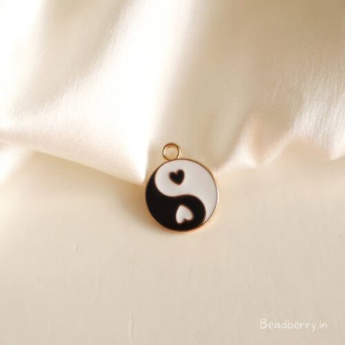 Black & White Yin Yang Charm/Pendant