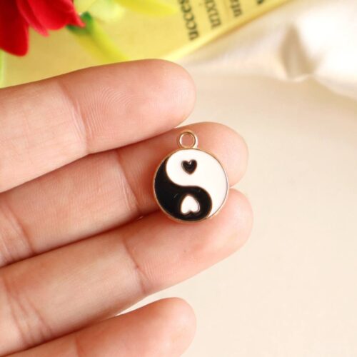 Black & White Yin Yang Charm/Pendant