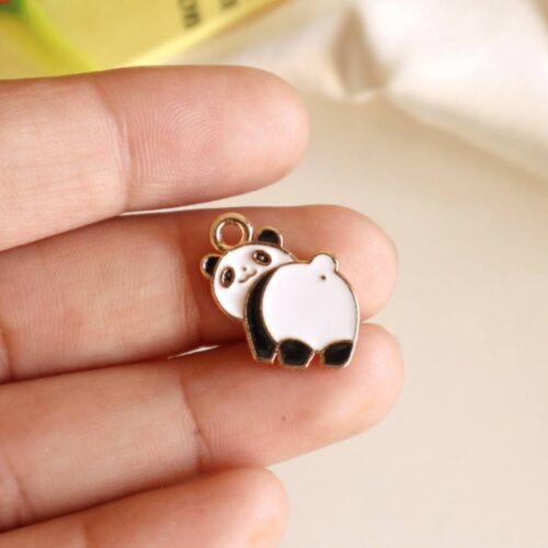Enamel Panda Charm/Pendant