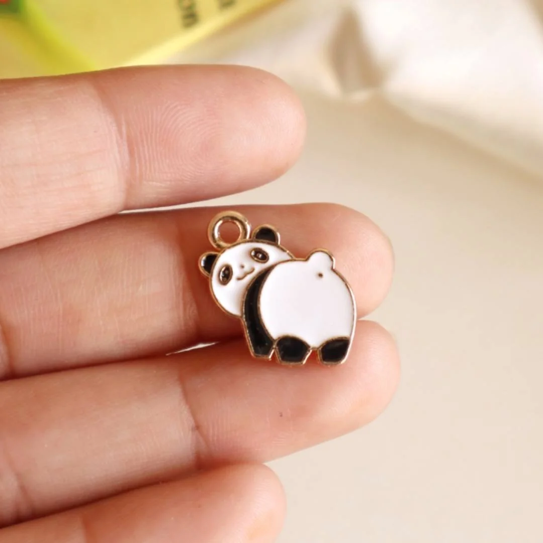 Enamel Panda Charm/Pendant
