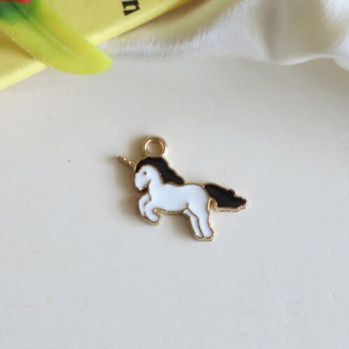 Small Unicorn Charm/Pendant-Black