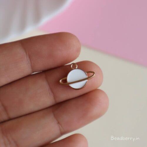 Enamel Planet Charm/Pendant