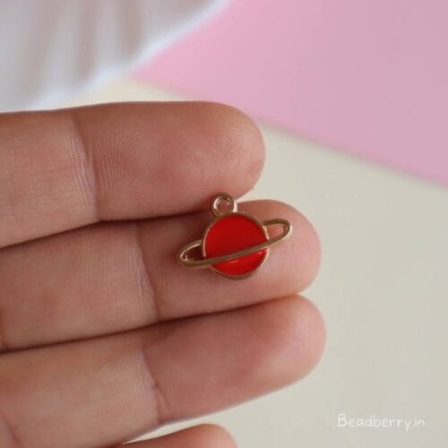 Enamel Planet Charm/Pendant