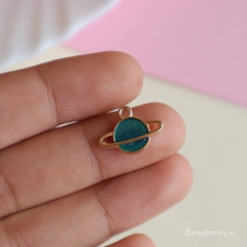 Enamel Planet Charm/Pendant