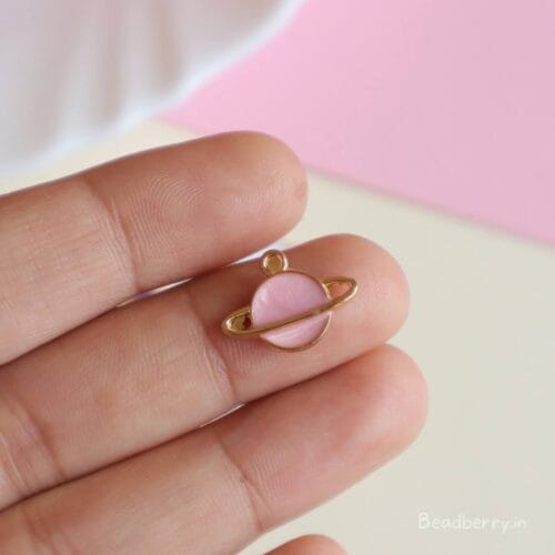 Enamel Planet Charm/Pendant