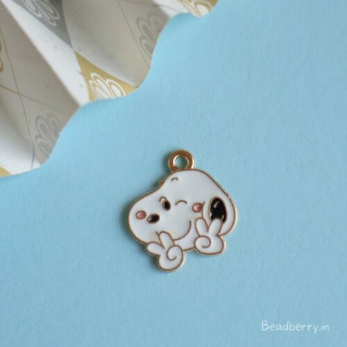 Snoopy Enamel Charm/Pendant