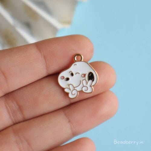 Snoopy Enamel Charm/Pendant