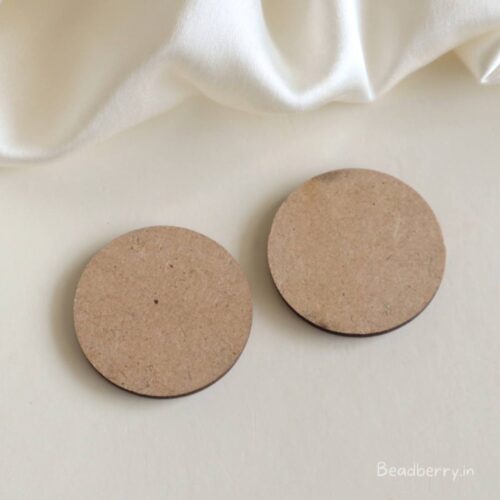 MDF Cutout Shape-15 | Size: 3.5cm | Pack Of 6