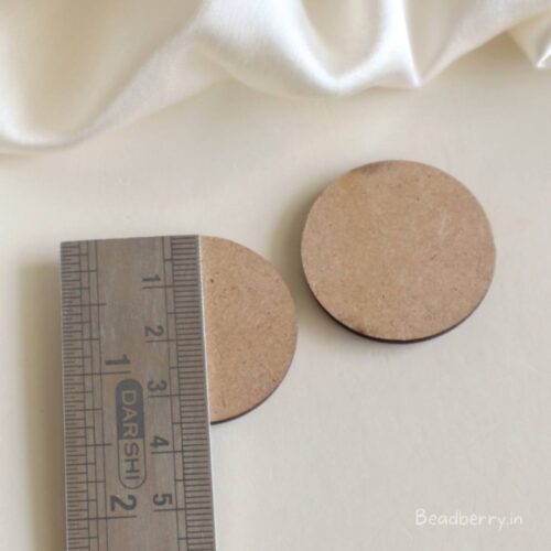 MDF Cutout Shape-15 | Size: 3.5cm | Pack Of 6