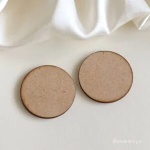 MDF Cutout Shape-16 | Size: 4cm | Pack Of 6
