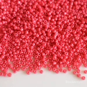 Pink Seed Beads | Size-11/0 (2mm) | 20gms