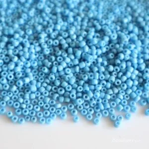 Blue Seed Beads | Size-11/0 (2mm) | 20gm