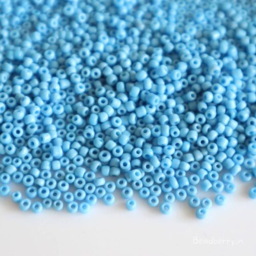 Blue Seed Beads | Size-11/0 (2mm) | 20gm