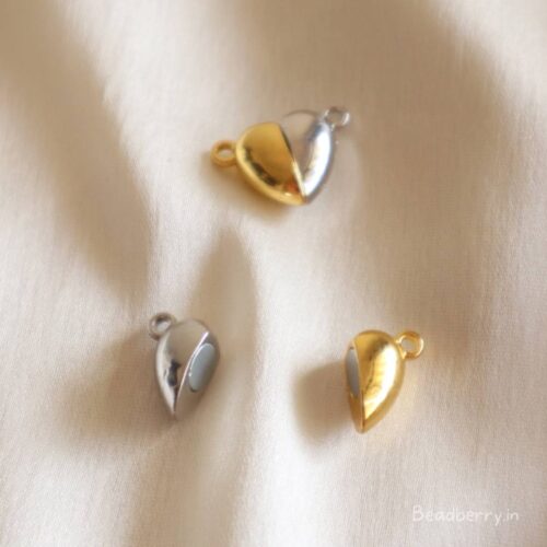 Heart Magnetic Clasp-Golden