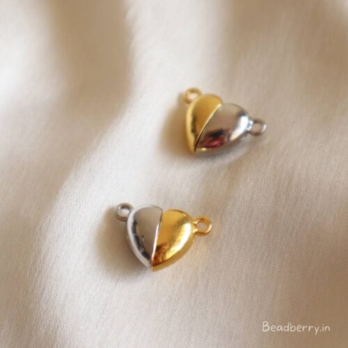 Heart Magnetic Clasp-Golden