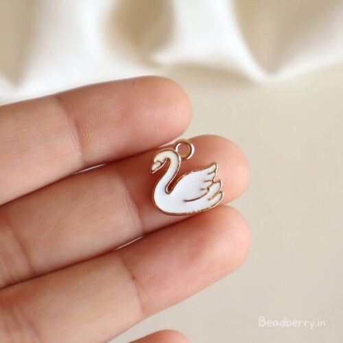 White Swan Charm/Pendant