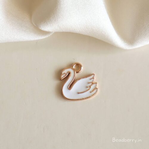 White Swan Charm/Pendant