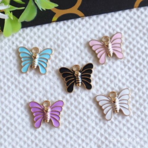 Small Butterfly Charms