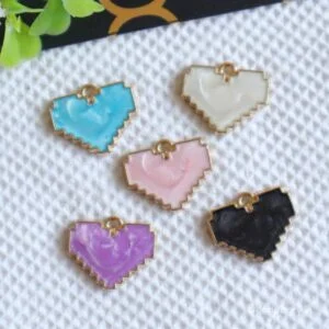 Designer Heart Charms