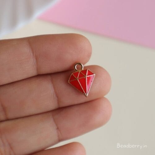 Small Diamond Shaped Charms