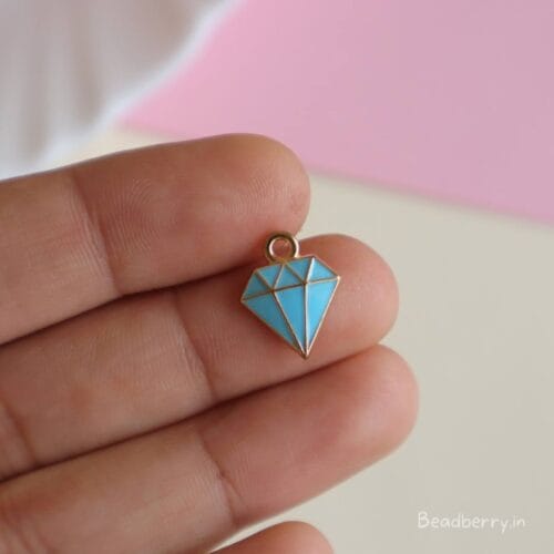 Small Diamond Shaped Charms