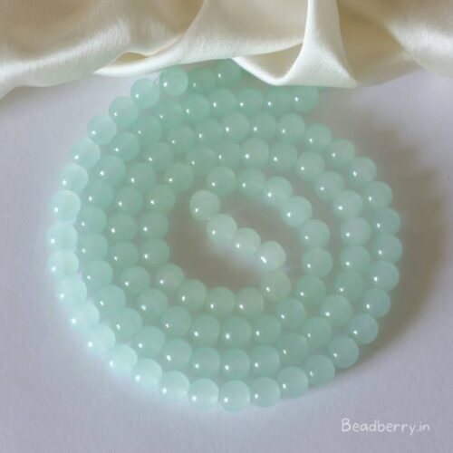 Magic Mint Glass Beads