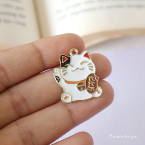 Pushy Cat Charm/Pendant